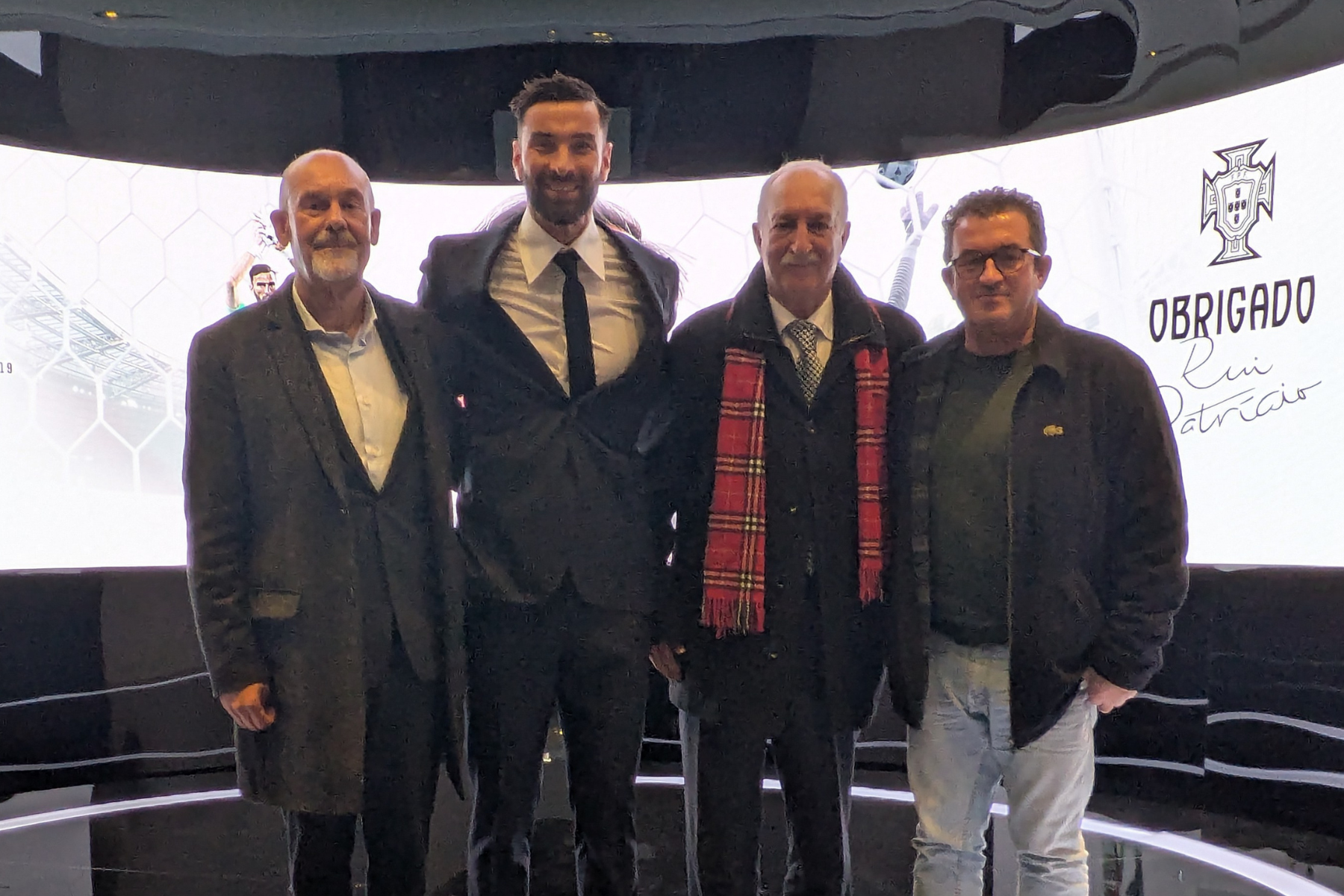 AF Leiria presente na Cerimónia Oficial de Final de Carreira de Rui Patrício