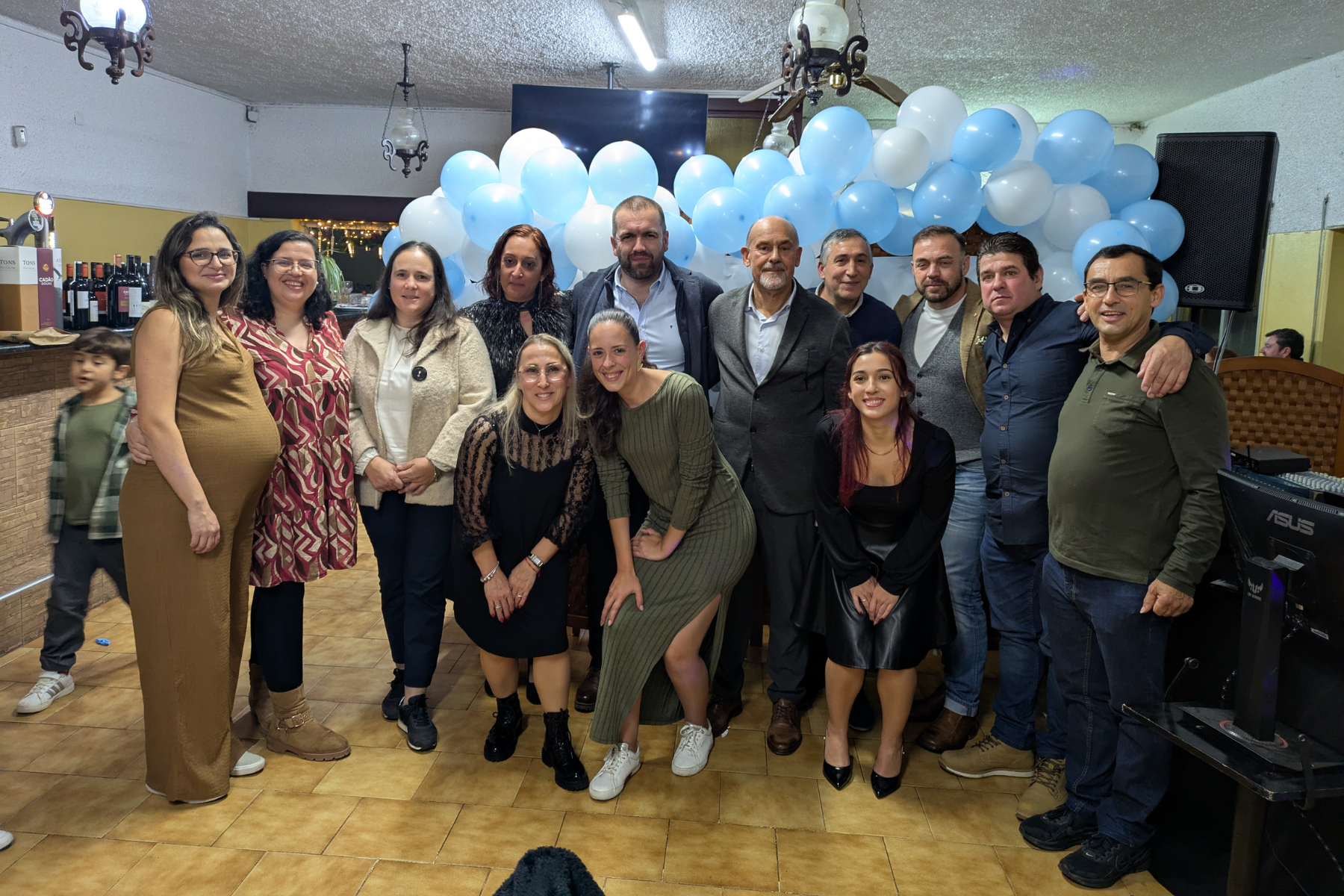 AF Leiria presente no Jantar de Natal da Academia HappyBall, Desporto, Cultura e Recreio – Associação