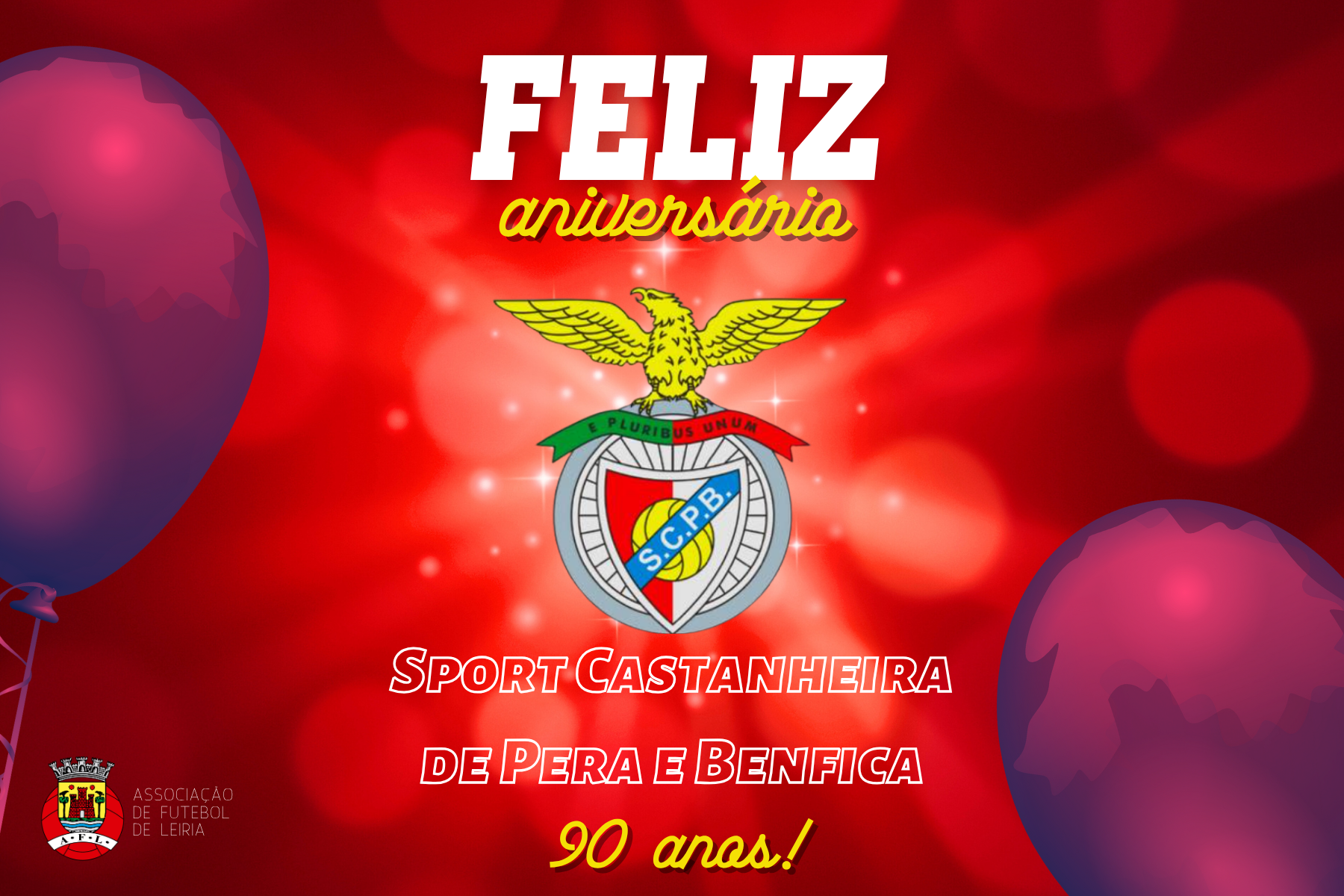 Sport Castanheira de Pêra e Benfica está de parabéns!