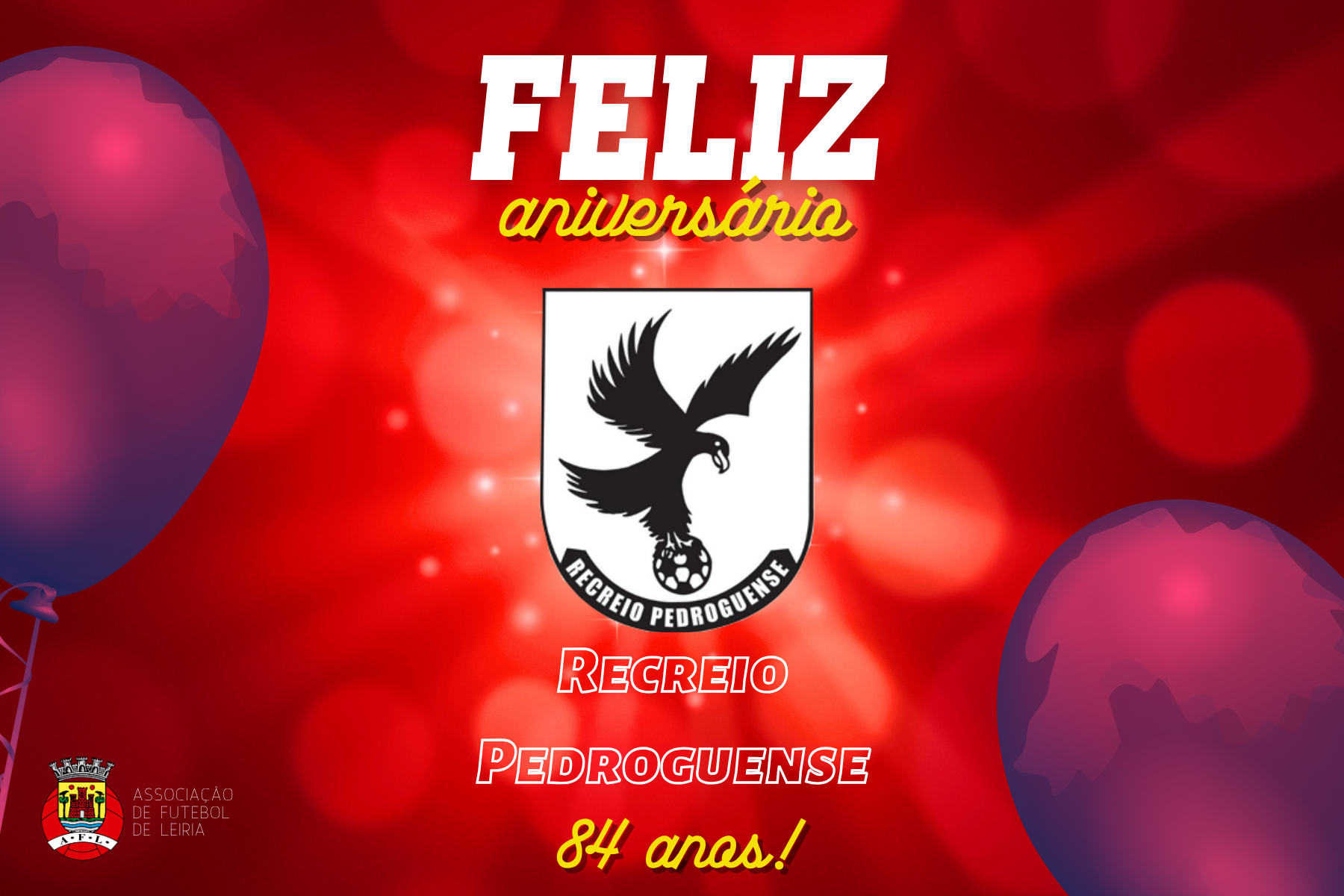 Recreio Pedroguense está de parabéns!