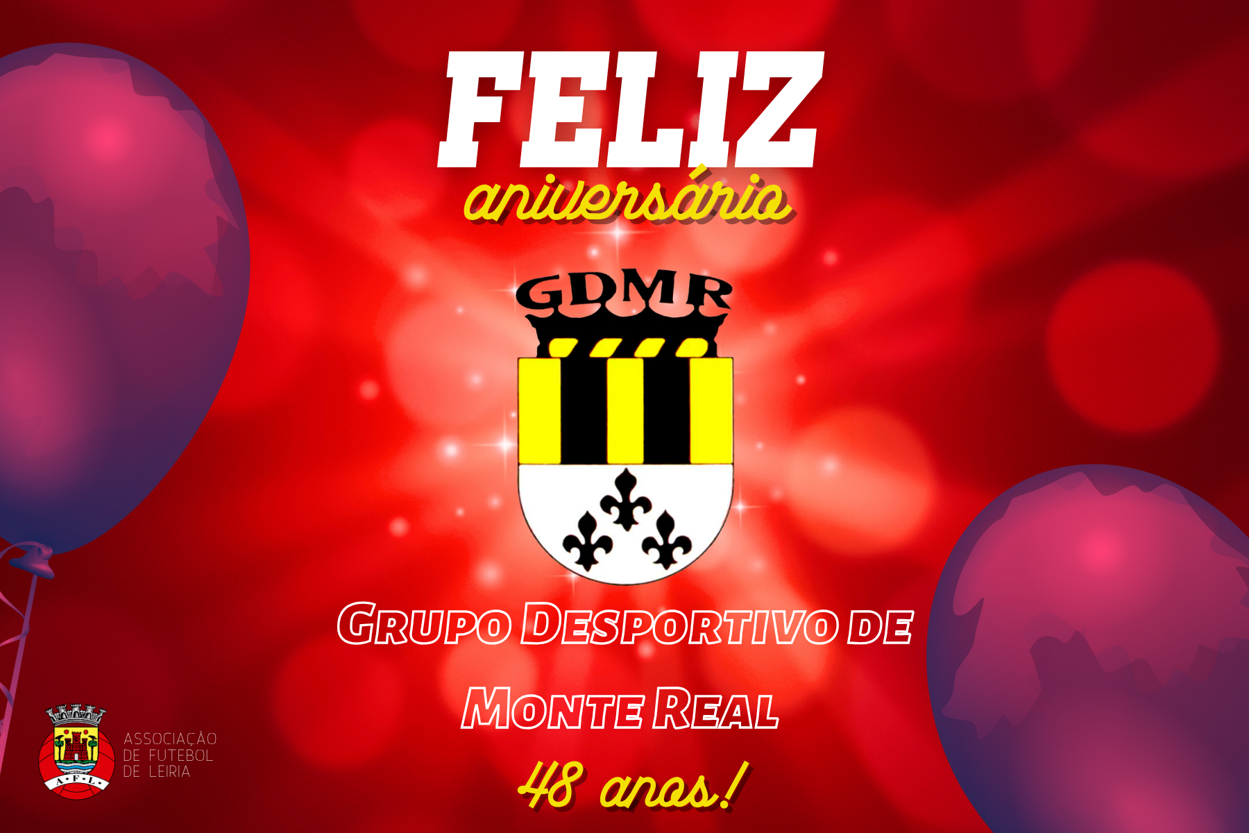 Grupo Desportivo de Monte Real está de parabéns!