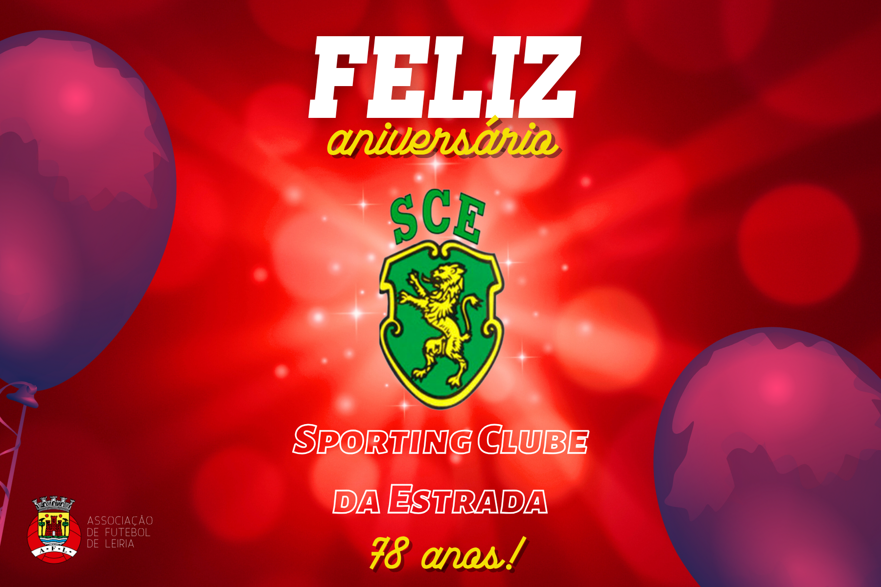 Sporting Clube da Estrada está de parabéns!