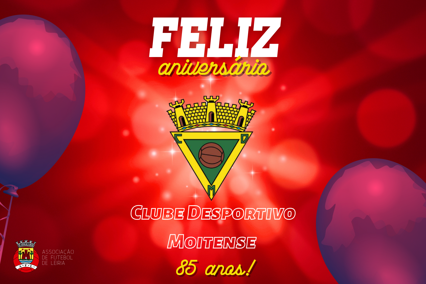 Clube Desportivo Moitense está de parabéns!