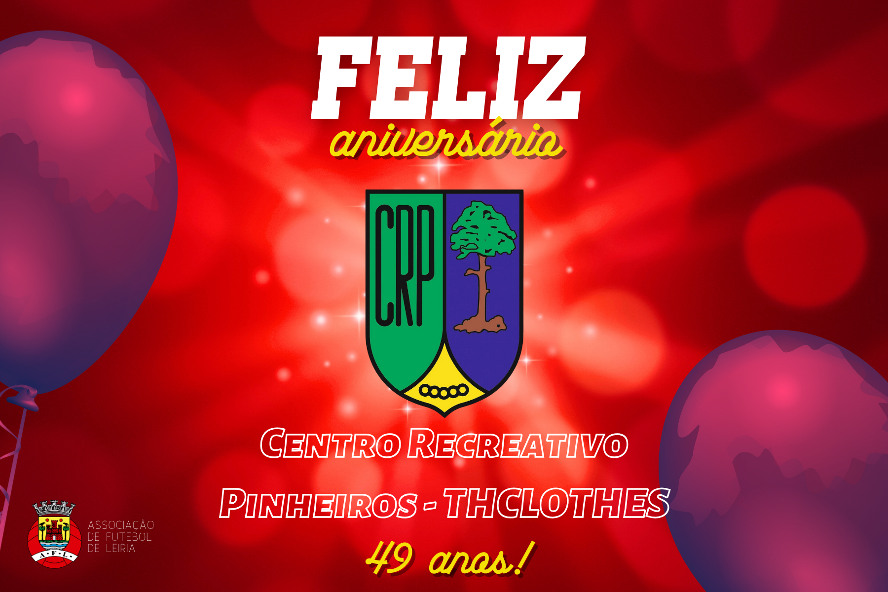 Centro Recreativo dos Pinheiros está de parabéns!