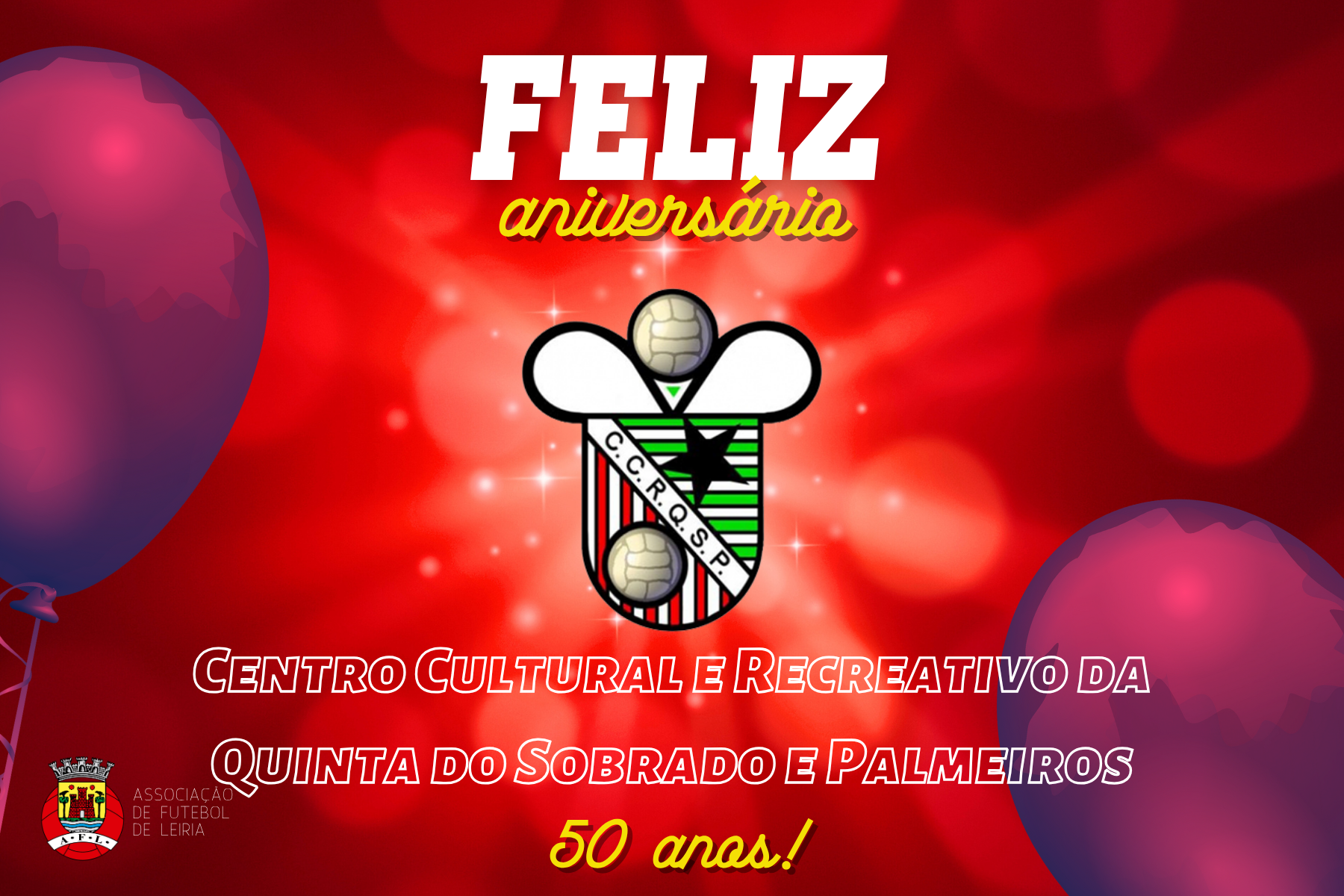 Centro Cultural e Recreativo Quinta do Sobrado e Palmeiros está de parabéns!