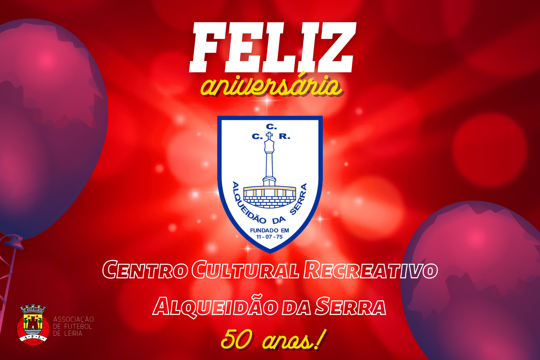 Centro Cultural Recreativo Alqueidão da Serra está de parabéns!