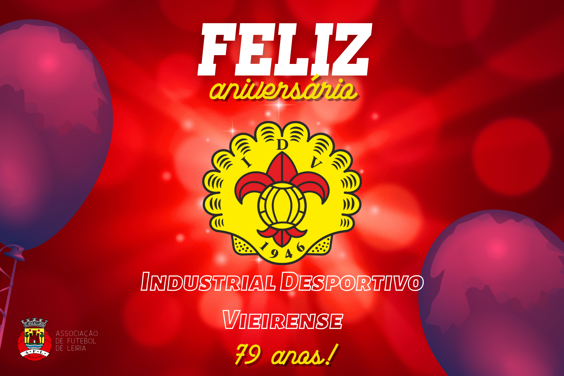 Industrial Desportivo Vieirense está de parabéns!